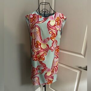 NWT J. McLaughlin Cassidy Print Dress in Size Medium